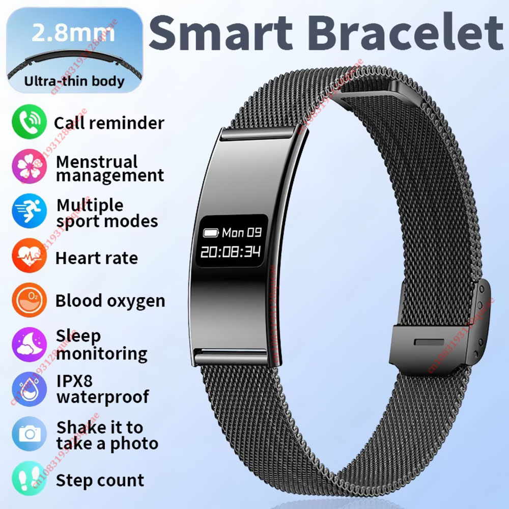 Smartwatch X12 - Pulsera Inteligente 2026, Ultrafina, Monitor de