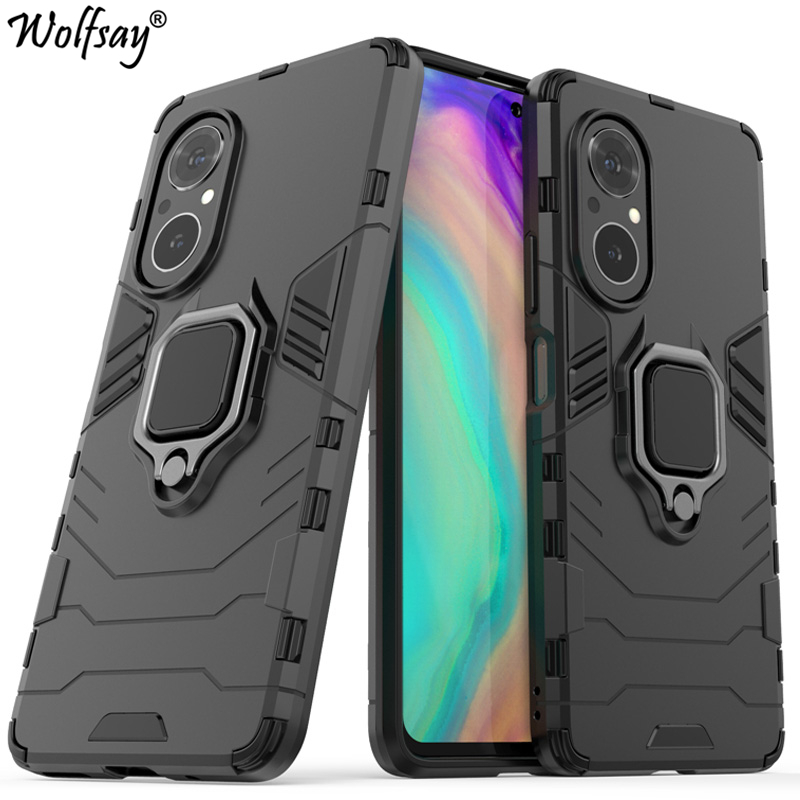 Huawei Nova 12 - Funda con soporte magnético y cubierta