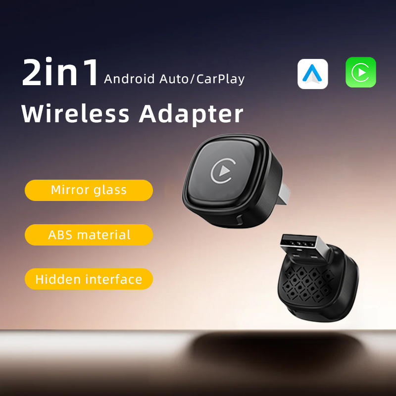 Smartwatch Universal - Adaptador Inalámbrico Trolinktek CarPlay Android Auto,