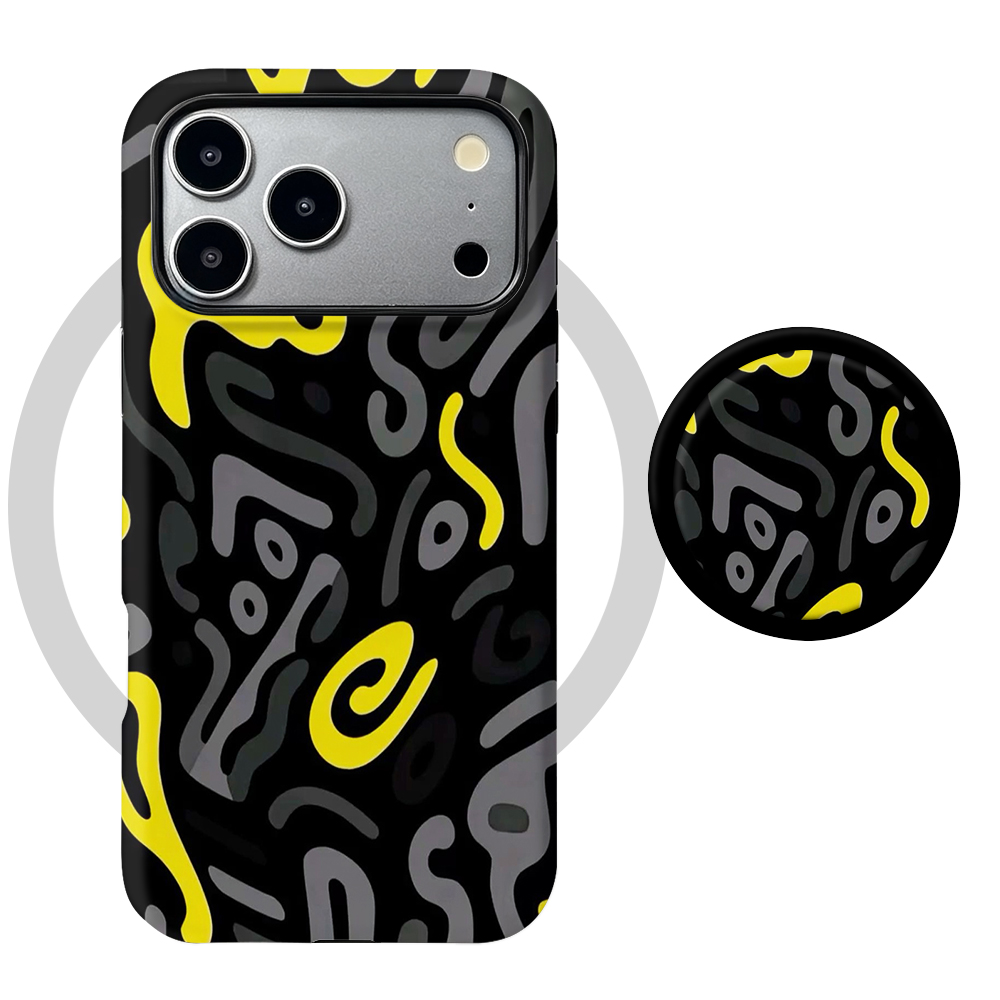 Huawei Nova 12 - Funda Magnética con Diseño de Graffiti