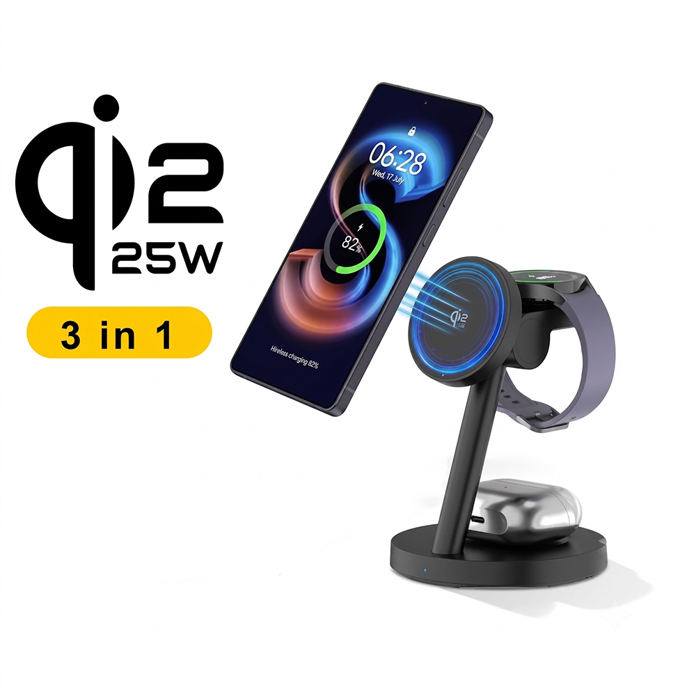 Estación de carga inalámbrica  - Wireless Charger Watch reseña y precio