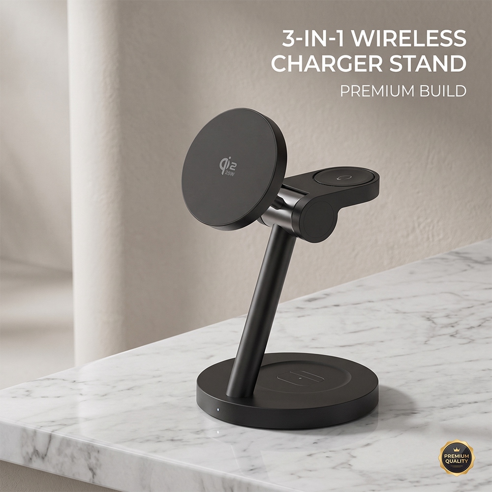 Estación de carga inalámbrica  - Wireless Charger Watch reseña y precio
