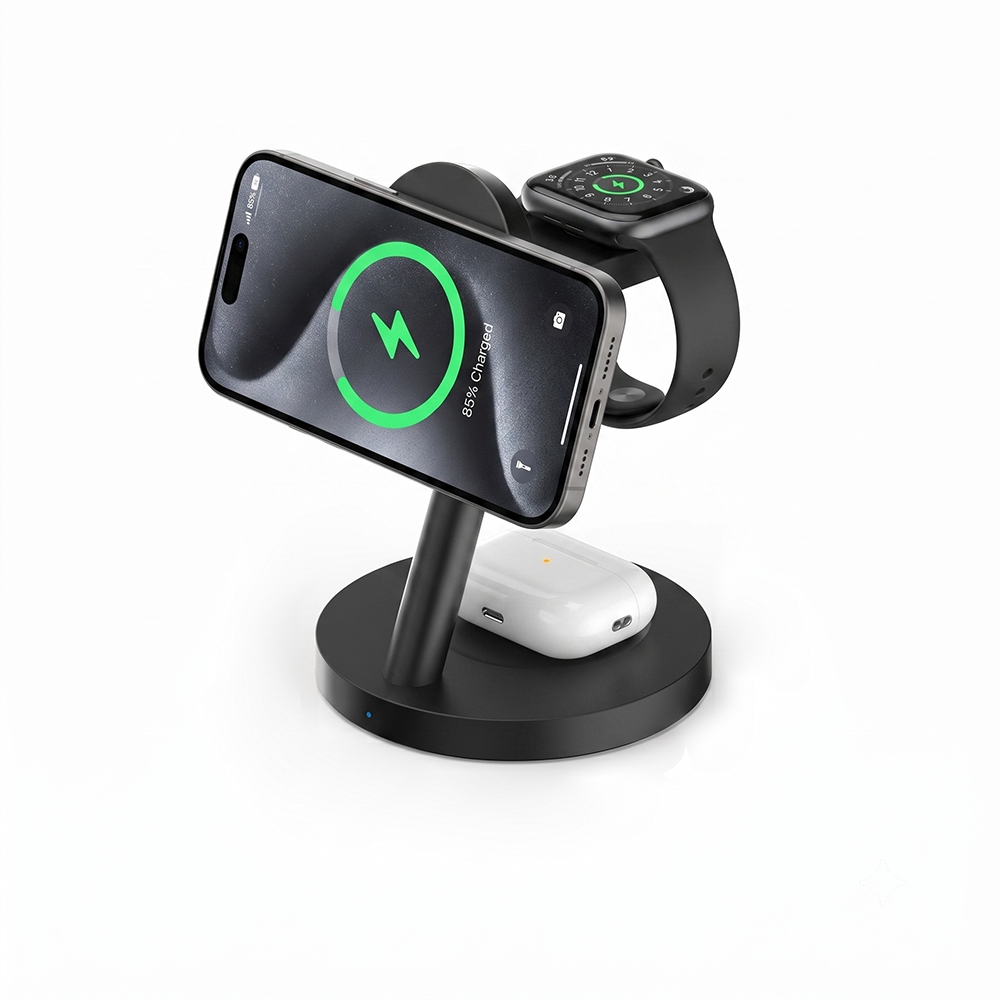 Estación de carga inalámbrica  - Wireless Charger Watch reseña y precio