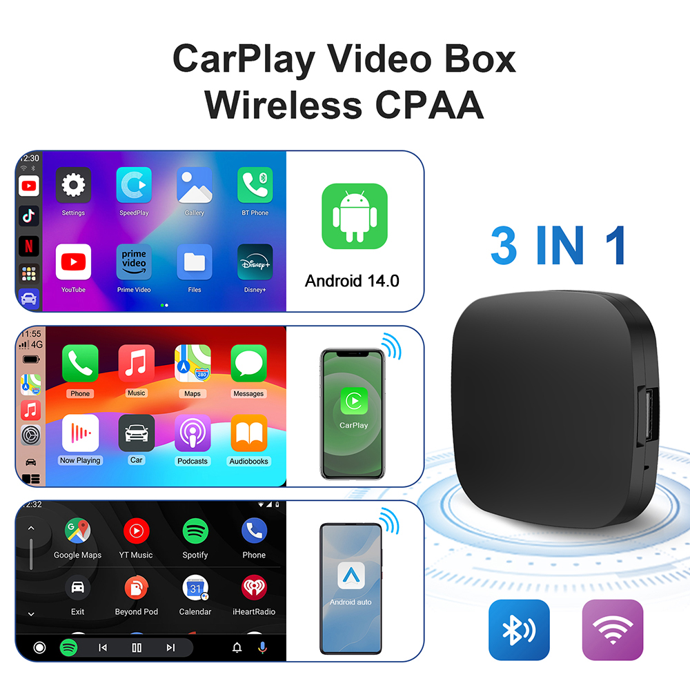 Caja Android 13 CarPlay Ai Box - Smartwatch Universal reseña y precio