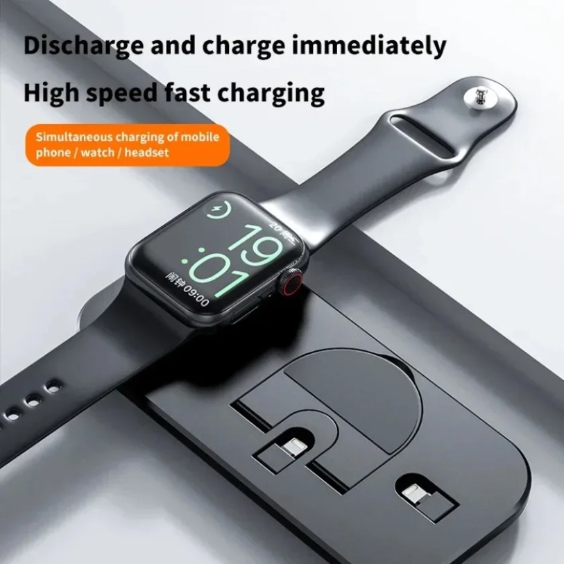 Base de Carga Inalámbrica 3 en - Smartwatch X12 reseña y precio