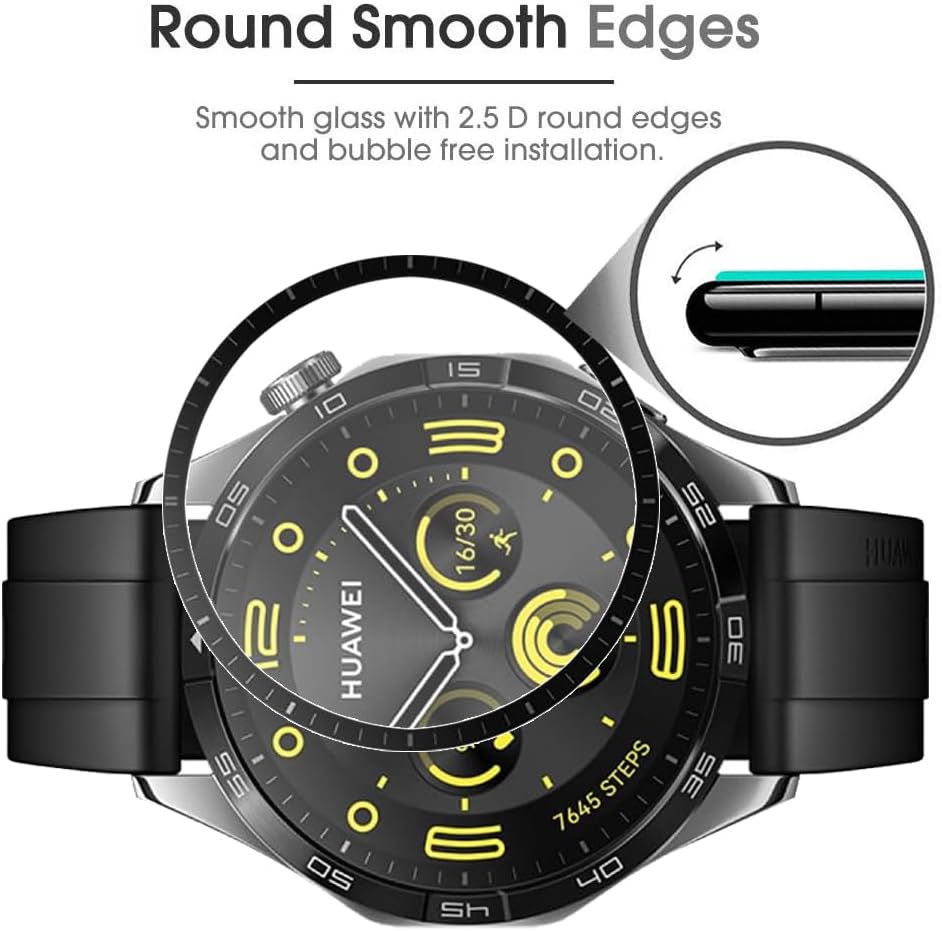 Película 3D para Huawei Watch  - Watch Face Protector reseña y precio