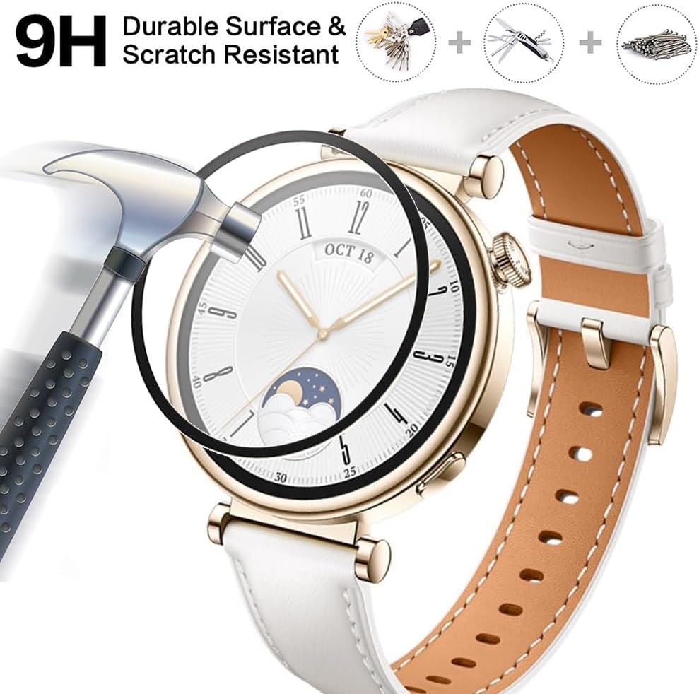 Película 3D para Huawei Watch  - Watch Face Protector reseña y precio