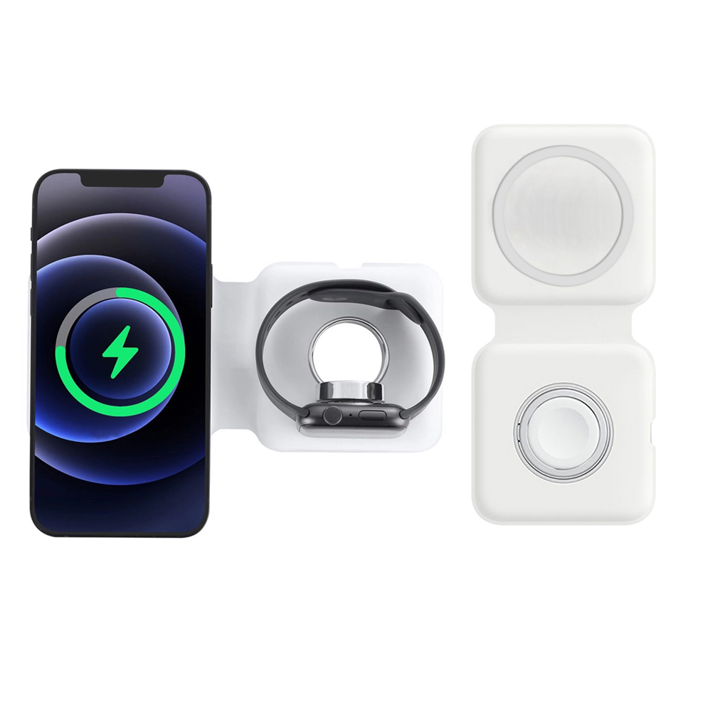 Magsafe Duo Base de carga inal - Smartwatch X12 reseña y precio