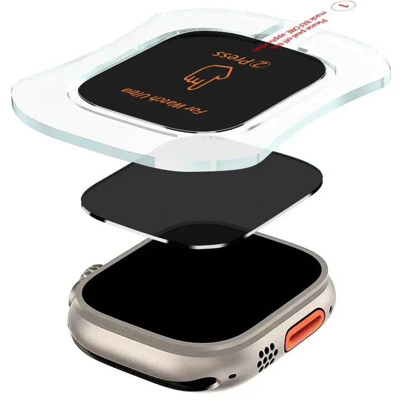 Vidrio templado para Apple Wat - Watch Face Protector reseña y precio