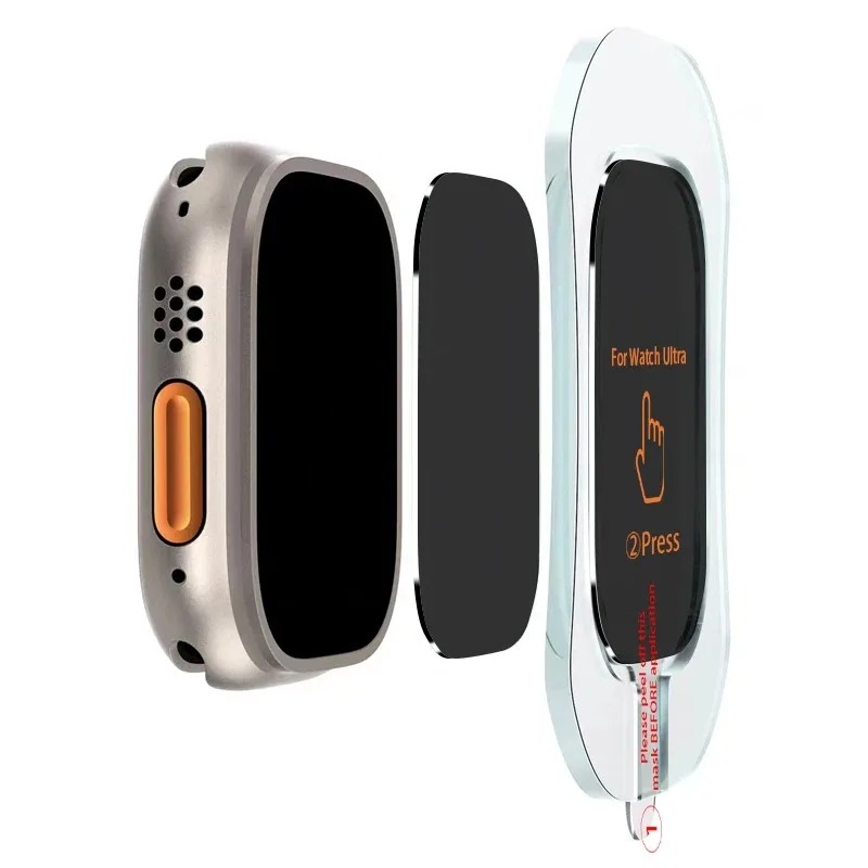 Vidrio templado para Apple Wat - Watch Face Protector reseña y precio