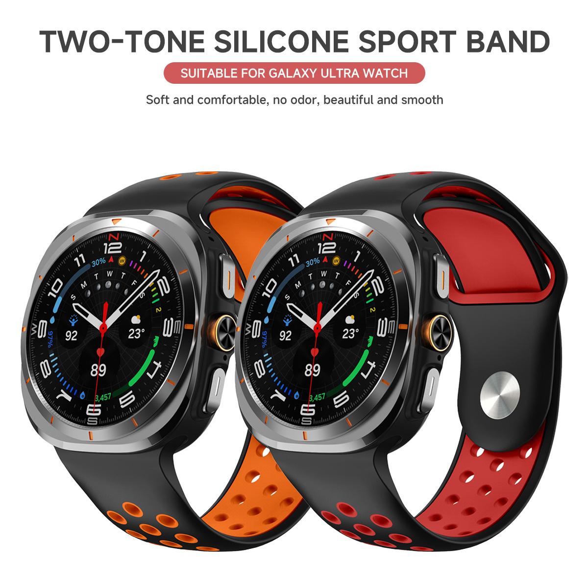 Correa de Silicona para Samsun - Samsung Smartwatch Ultra Accessories reseña y precio