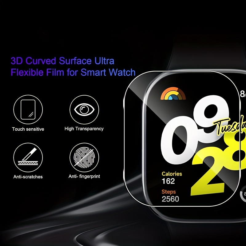 3-5 piezas de vidrio templado  - Smartwatch Universal reseña y precio