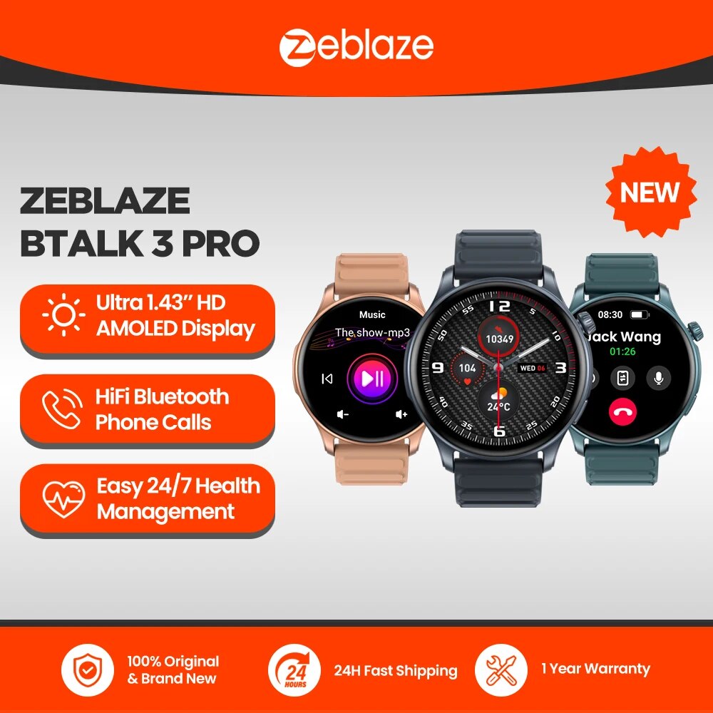 Nuevo reloj inteligente Zeblaz - Smartwatch X2 reseña y precio