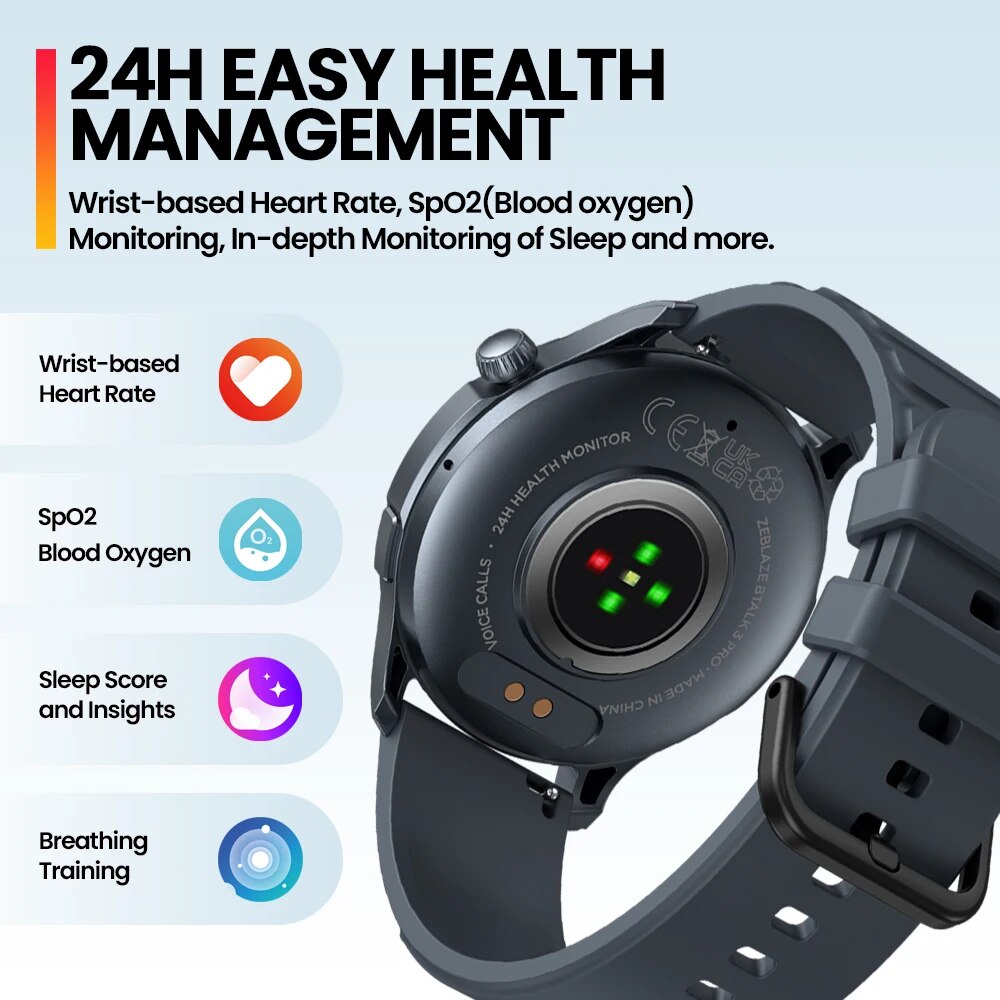 Nuevo reloj inteligente Zeblaz - Smartwatch X2 reseña y precio