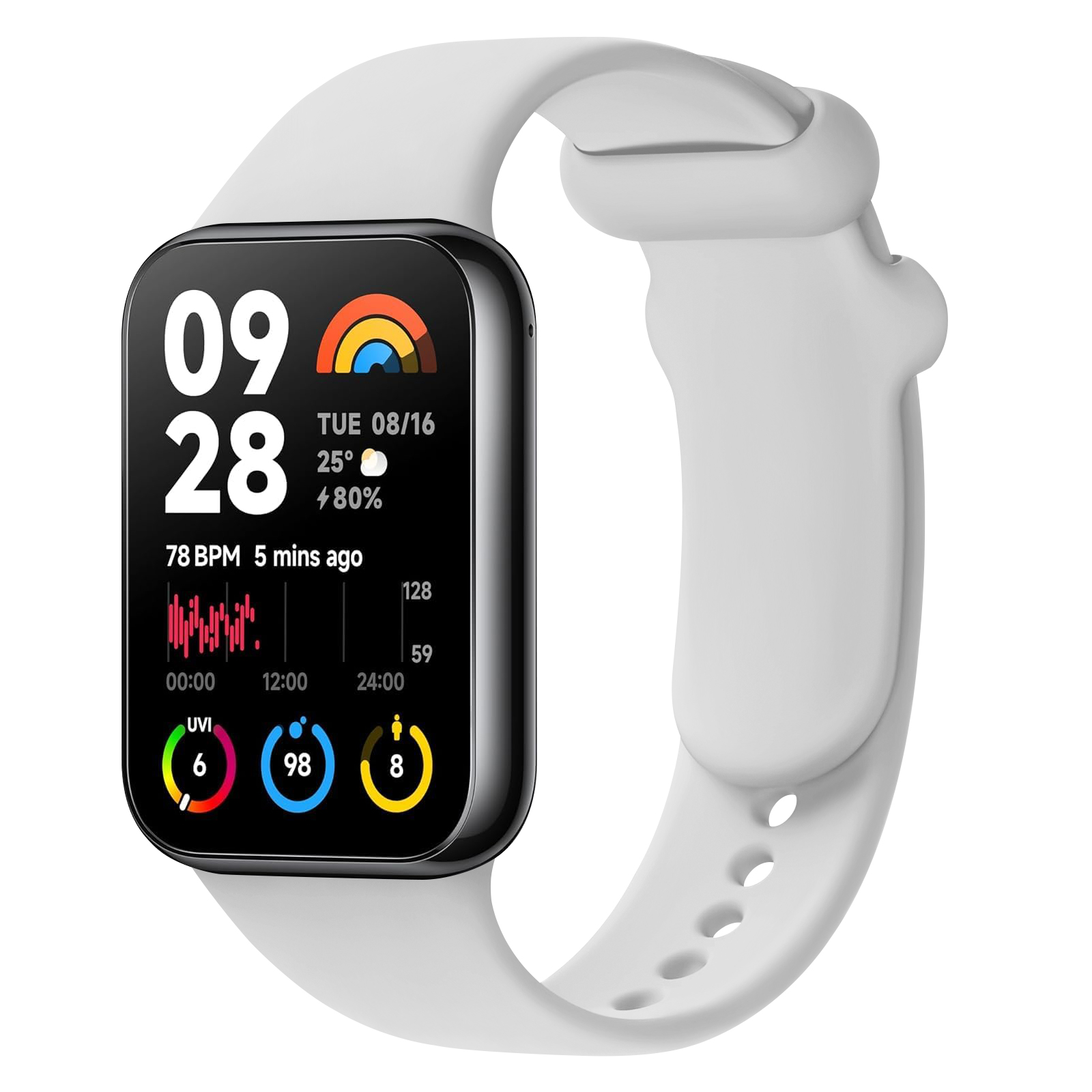 Correa de silicona para Xiaomi - Smartwatch Id reseña y precio