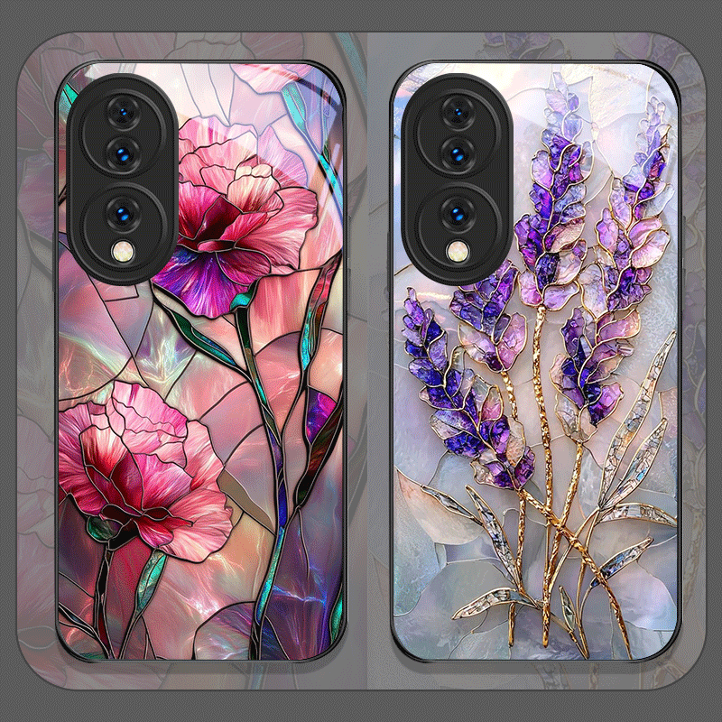 Hermosa flor textura de mármol - Huawei Nova 12 reseña y precio