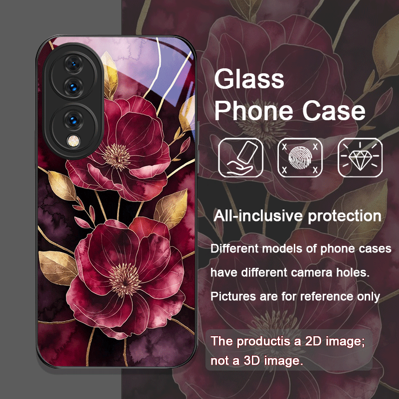 Hermosa flor textura de mármol - Huawei Nova 12 reseña y precio