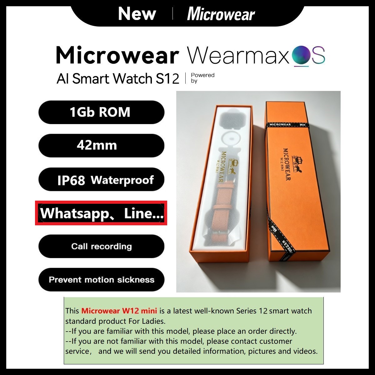 Reloj Inteligente Microwear W1 - Smartwatch M Active reseña y precio