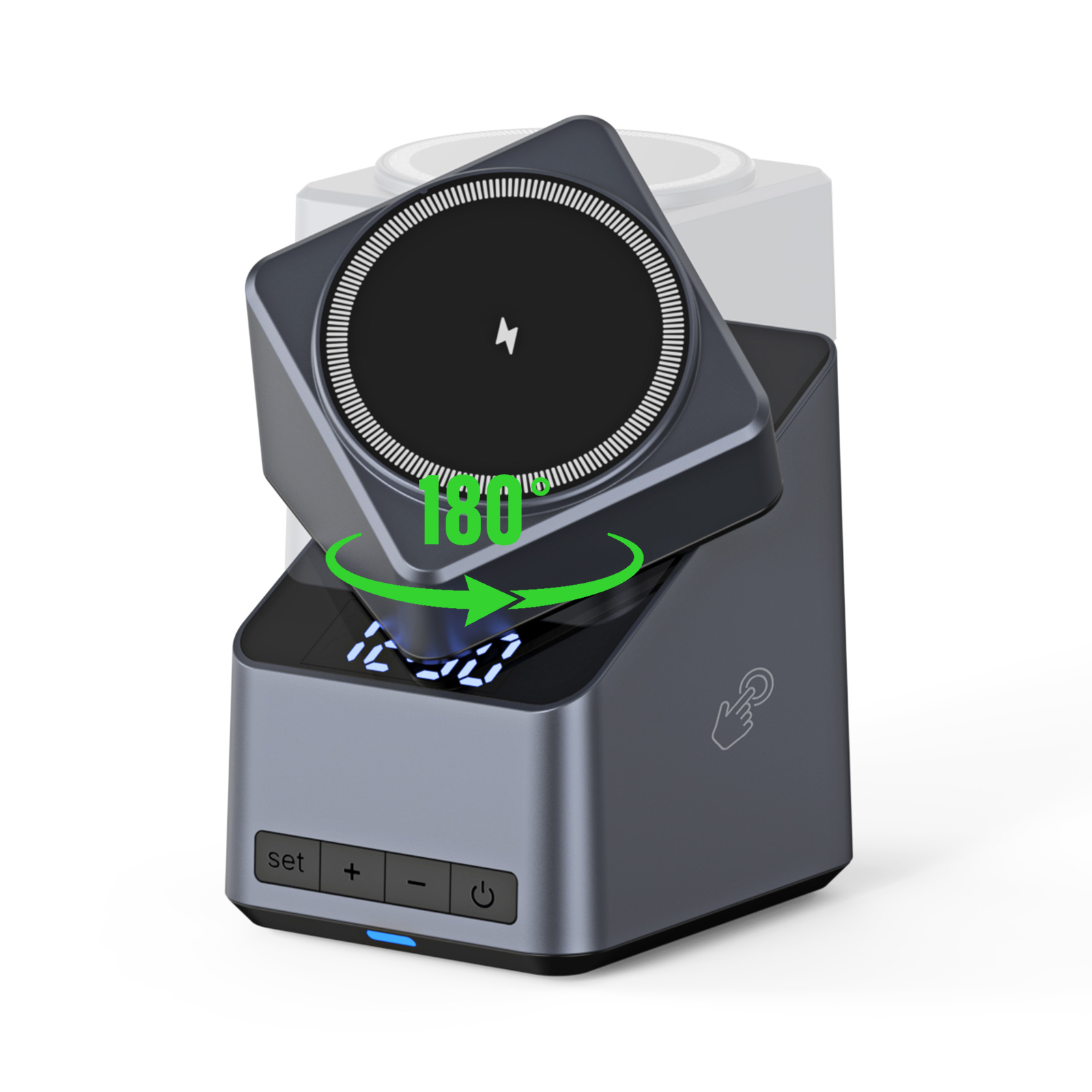 Cargador inalámbrico magnético - Wireless Charger Watch reseña y precio