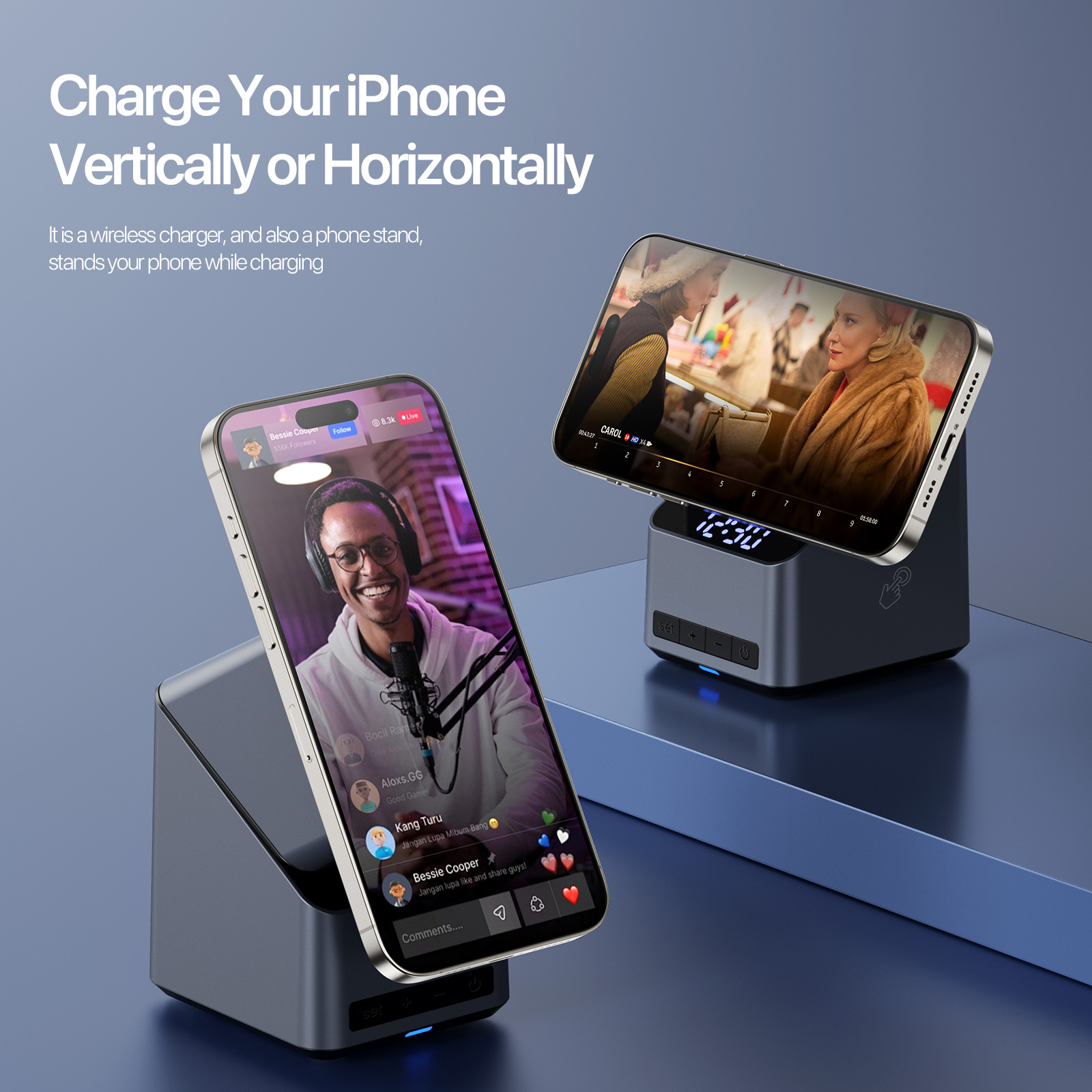 Cargador inalámbrico magnético - Wireless Charger Watch reseña y precio