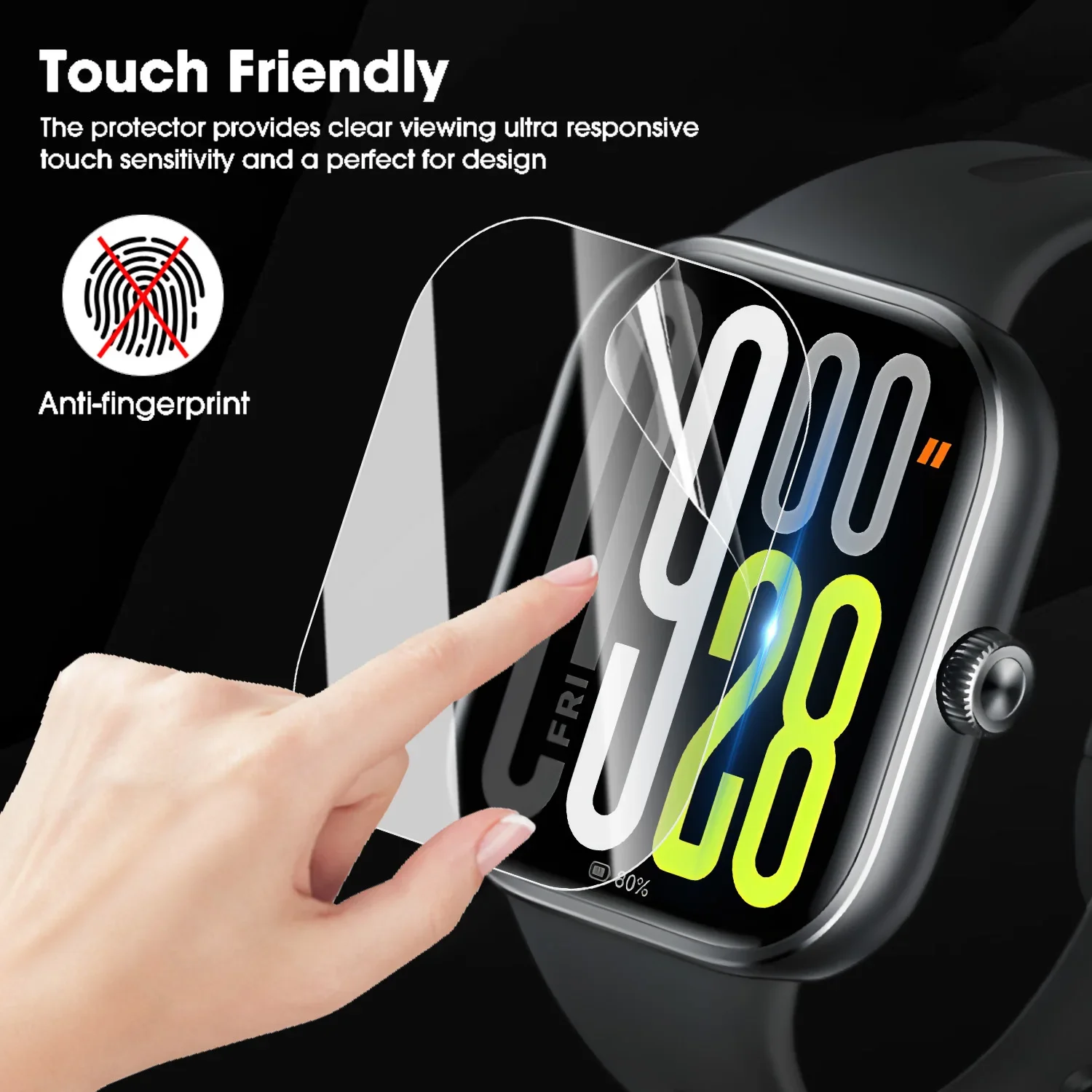 1-5PCS Hydrogel Protective Fil - Watch Face Protector reseña y precio