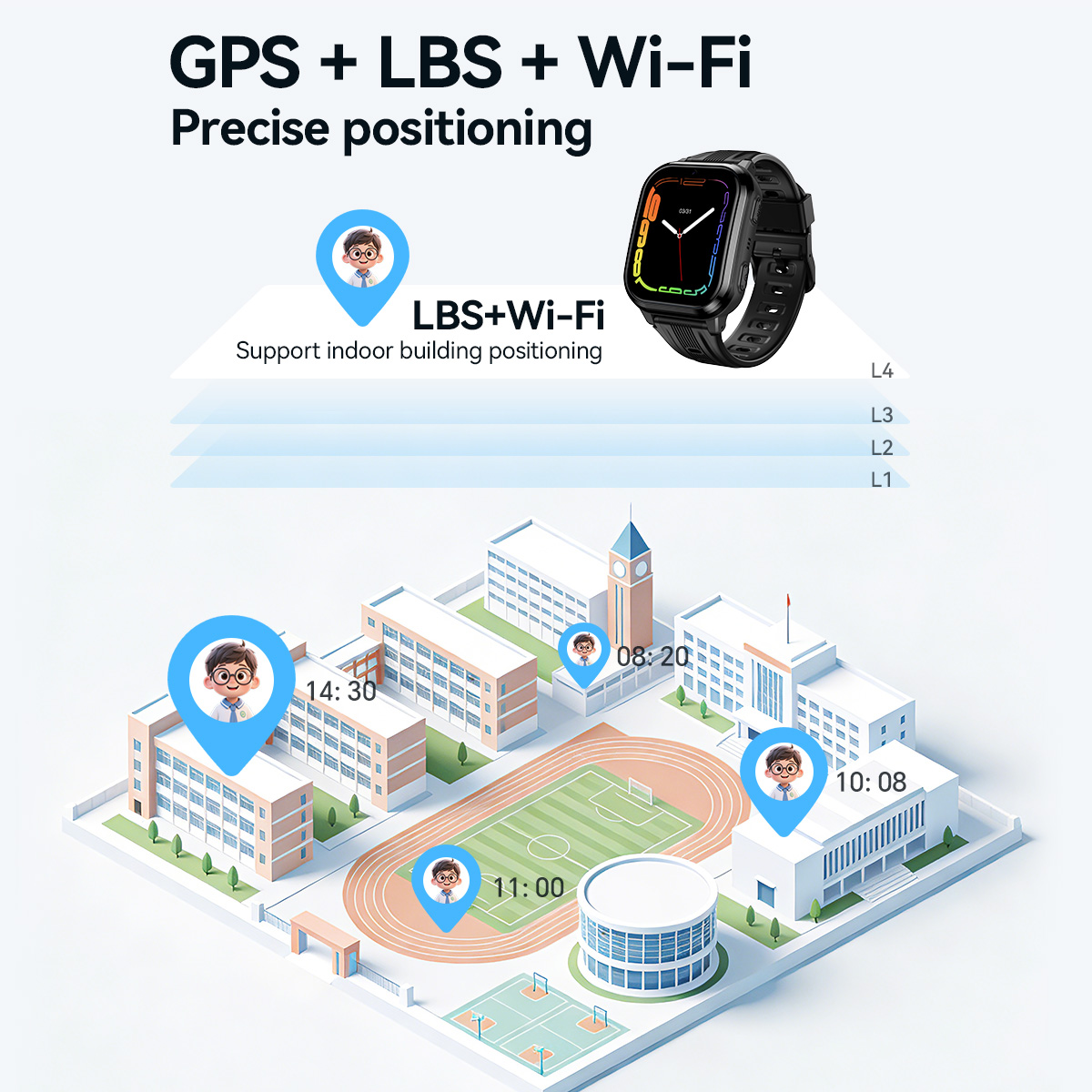 Reloj inteligente HOCO Y108 co - Smartwatch Id reseña y precio
