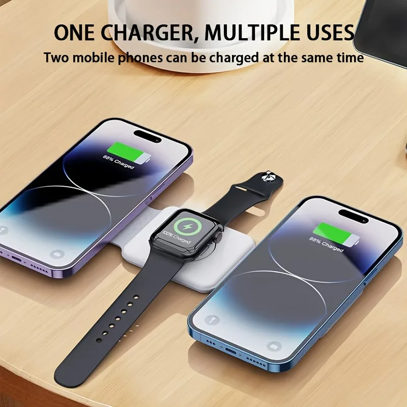 Cargador inalámbrico magnético - Wireless Charger Watch reseña y precio